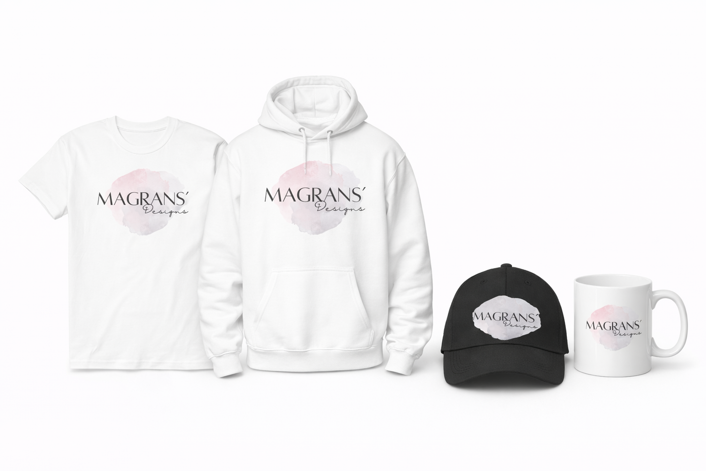 🔥 Custom Merch Bundle – Shirts, Hoodies, Hats & Mugs ✨